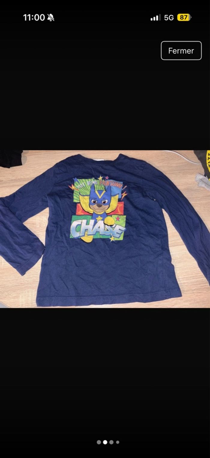 T-shirt manches longues