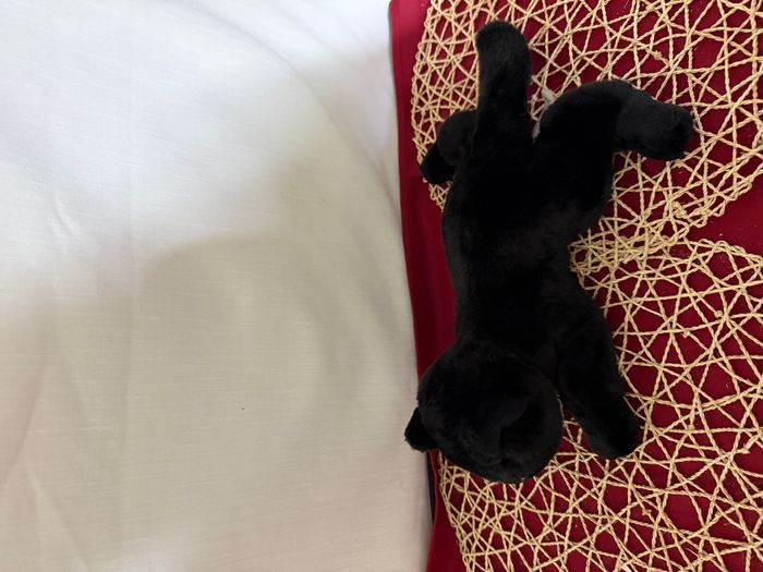 Peluche chat noir, panthère noire, 1994 - photo numéro 3