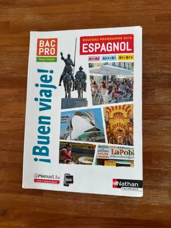 Livre bac, pro espagnol. i buen viaje!