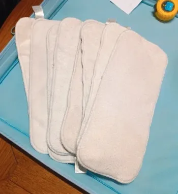 8 inserts couches lavables Little Bloom 0-3A