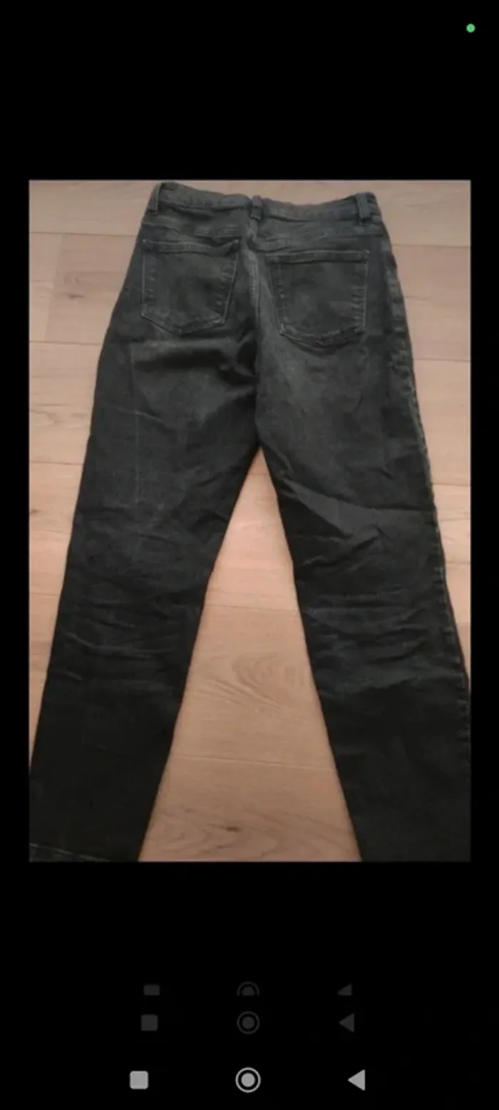Jean noir newmom Mango S - photo numéro 3