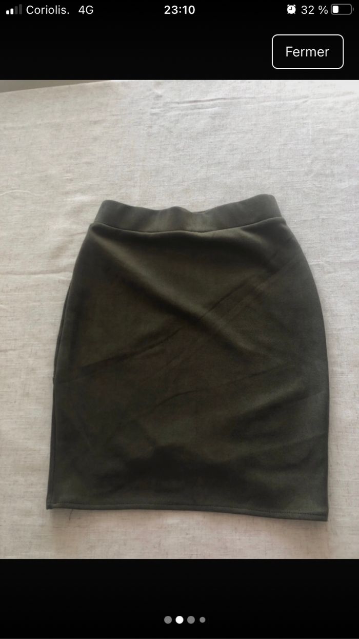 Jupe kaki - photo numéro 2
