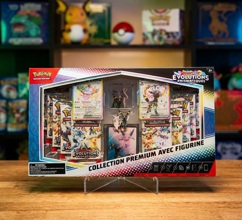 Coffret Pokémon Premium Figurine Evolutions Prismatiques - EV8.5 - Neuf & Scellé
