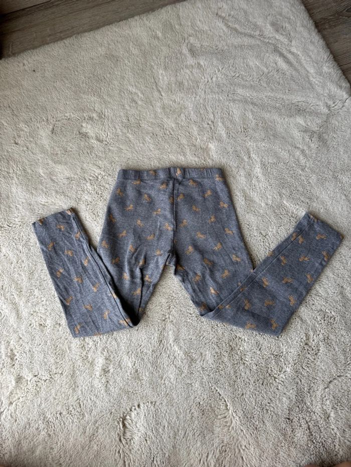 👖 leggings jeans licorne+ legging chaud - Kiabi -H&M - taille 8 ans- satisfaisant et très bon état - photo numéro 11