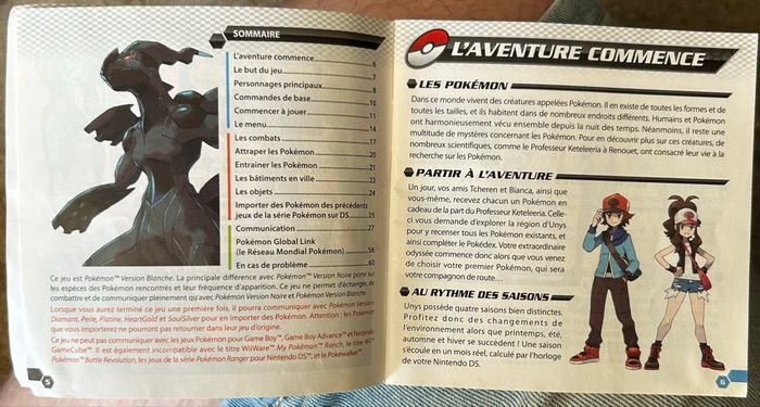 (Notice) Pokémon Version Blanche - photo numéro 3