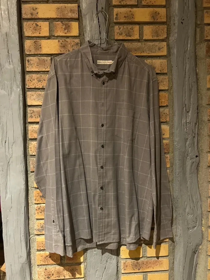 Chemise à carreau homme, celio, taille XL