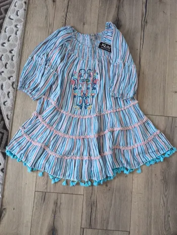 Robe bohème avec broderie