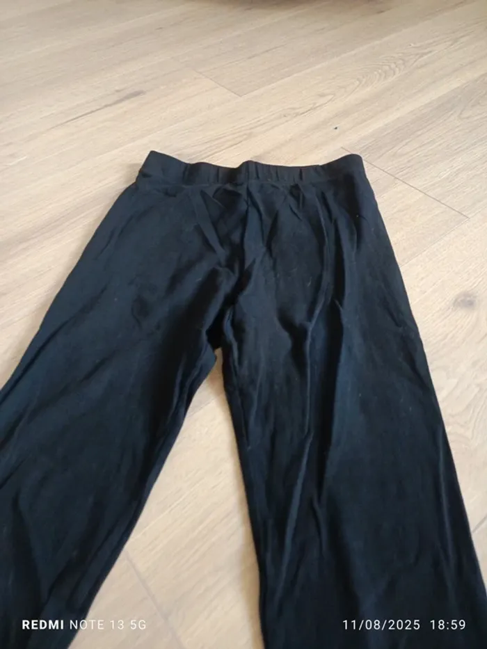 Magnifique legging h&M d'hiver taille 12 ans noir - photo numéro 2
