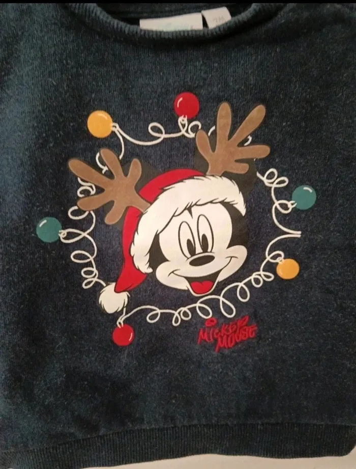 Pulls Noël disney baby mickey - photo numéro 2
