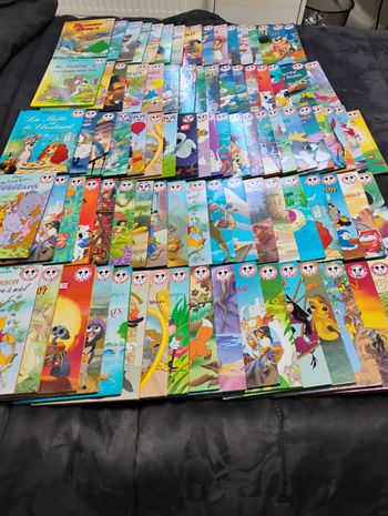 📚 Lot de 85 livres Disney