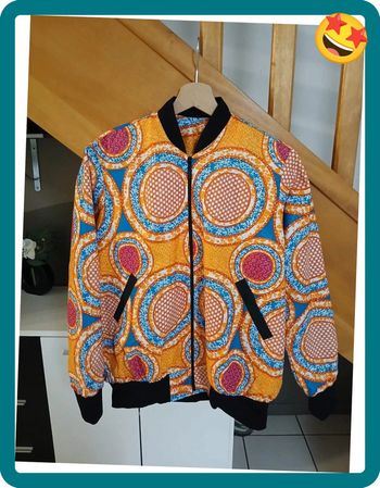 Veste Bombers d'été Neuve Taille S🌿🌈