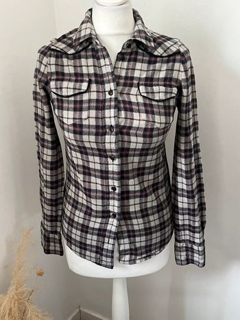Chemise à carreaux Maje XS