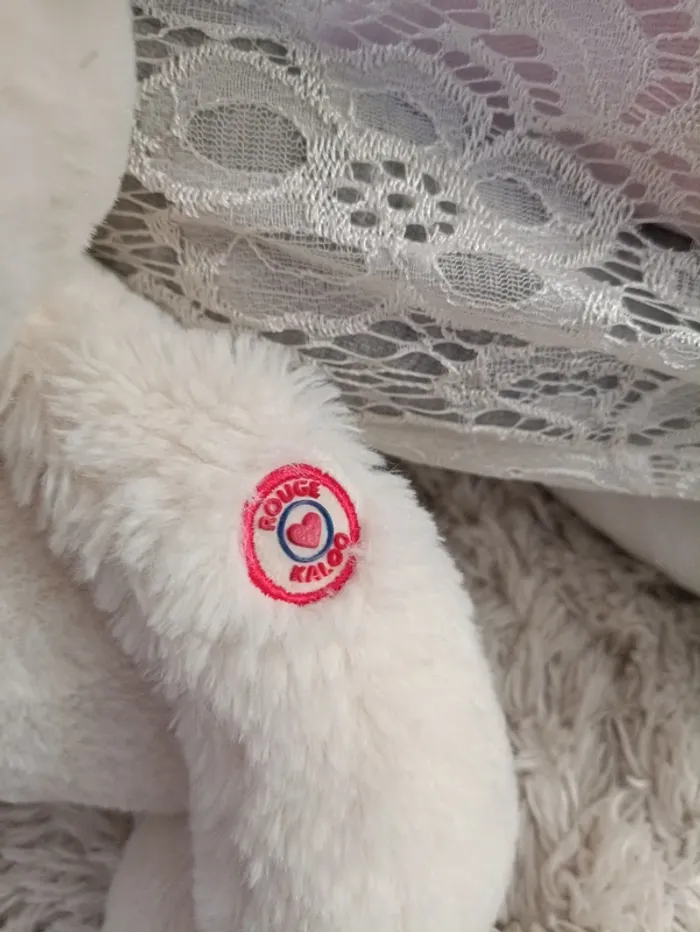 Peluche lapin Rouge Kaloo - photo numéro 2