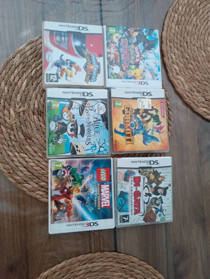 Lot de jeux ds