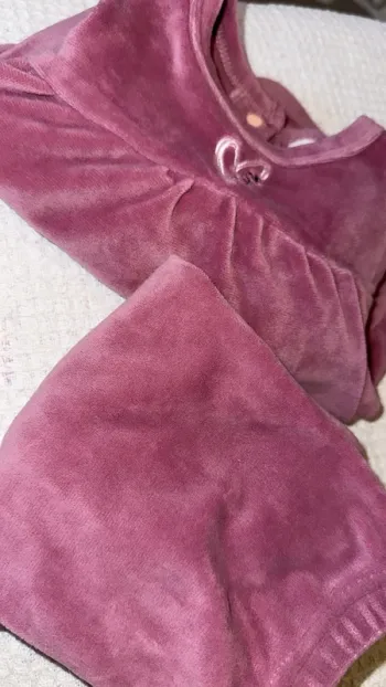 Ensemble violet  3-6 mois