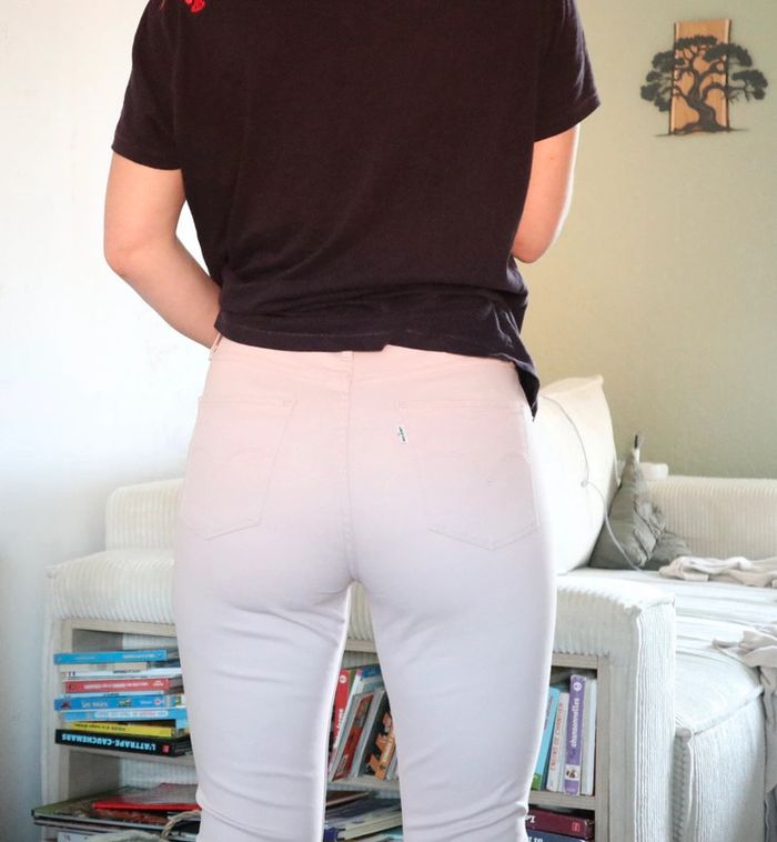 Jean rose levi’s skinny 30