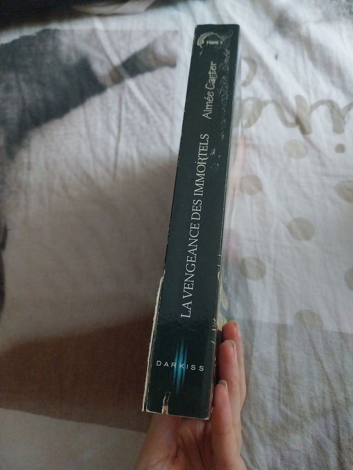Roman Le Destin d'une Déesse tome 3 La Vengeance des Immortels Darkiss Aimée Carter - photo numéro 3