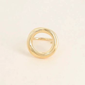 Bague ronde ajourée