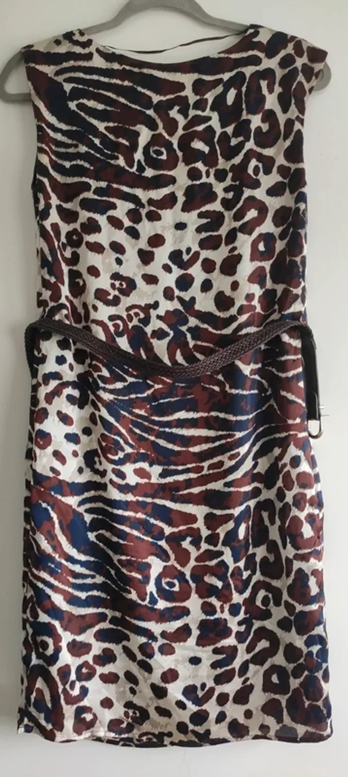 Robe d'été léopard satinée- Drop Sauvage - photo numéro 5