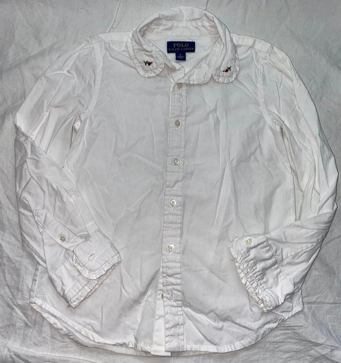 chemise Ralph Lauren 6 ans il se peut qu'il y ai de micro traces