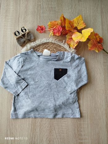 T-shirt manche longue 6mois Zara