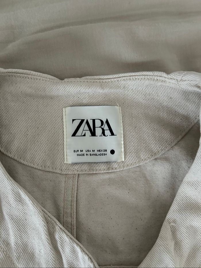 Veste beige Zara - photo numéro 4