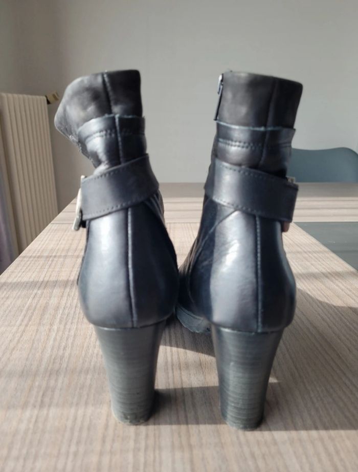 Bottines Dorking cuir noir taille 36 - photo numéro 4