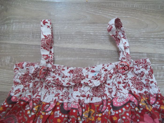 Blouse à bretelles O'kids arabesque 6 ans - photo numéro 2