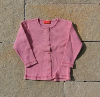 Gilet été fin tissaia 18 mois papillon