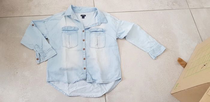 Chemise en jean claire