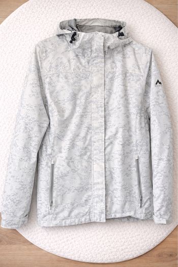 Veste imperméable McKINLEY Aquabase gris clair à capuche – Taille XL / 46