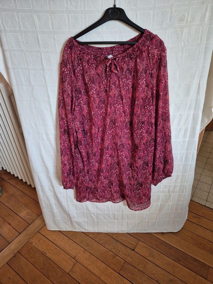 blouse multicolore taille 54 - photo numéro 6