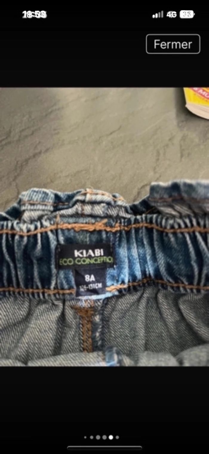 ensemble jupe et blouson jean kiabi - photo numéro 8