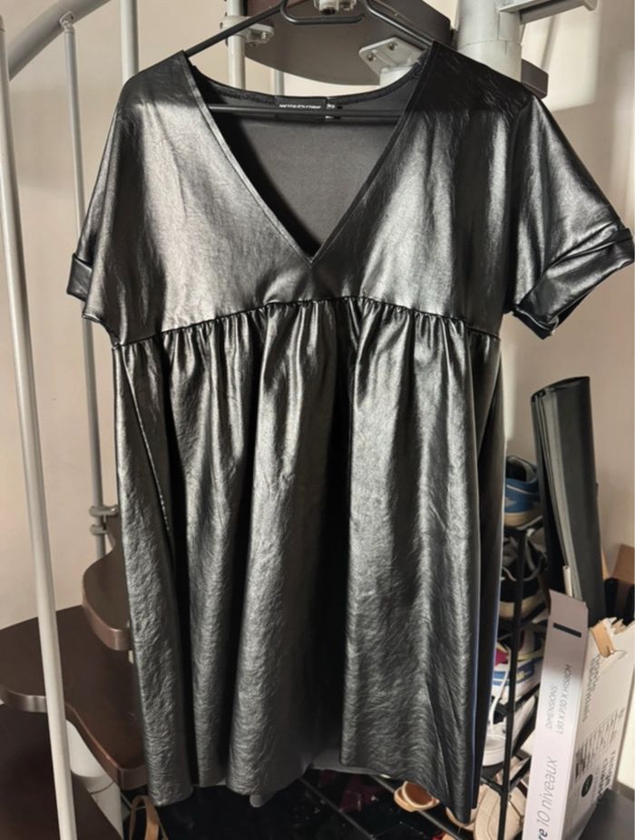 Robe simili cuir