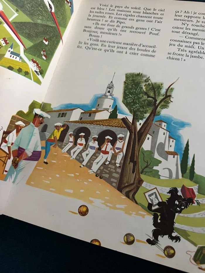 Album ancien Les Trésors de Pierre Probst Hachette livre bd 1968 pouf noiraud auteur Caroline - photo numéro 4