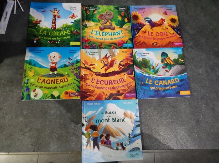 Lot 7 livres mc'do
