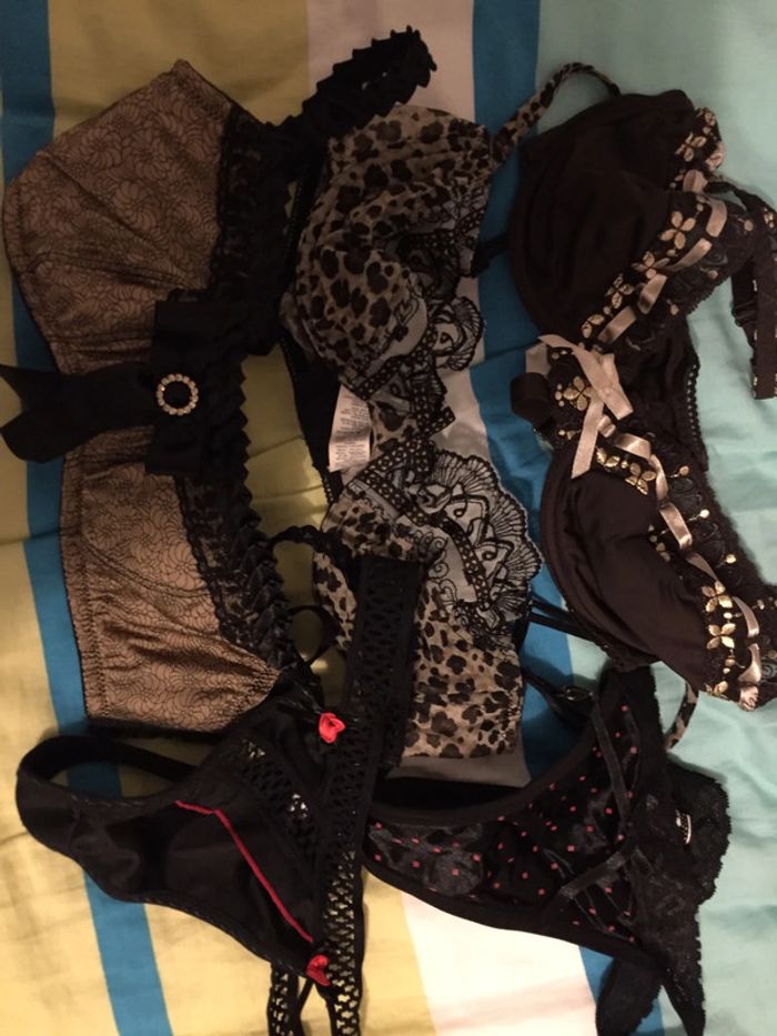 Lot soutien-gorge et string