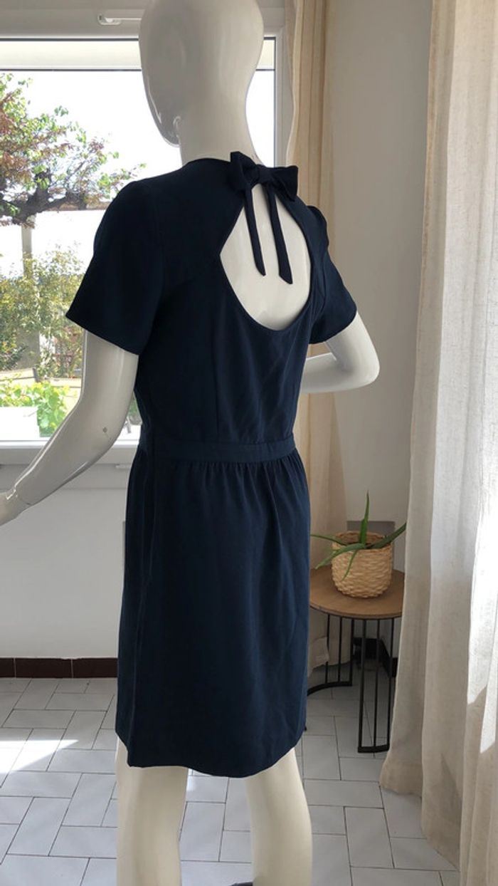 Très jolie robe bleue marine - photo numéro 3