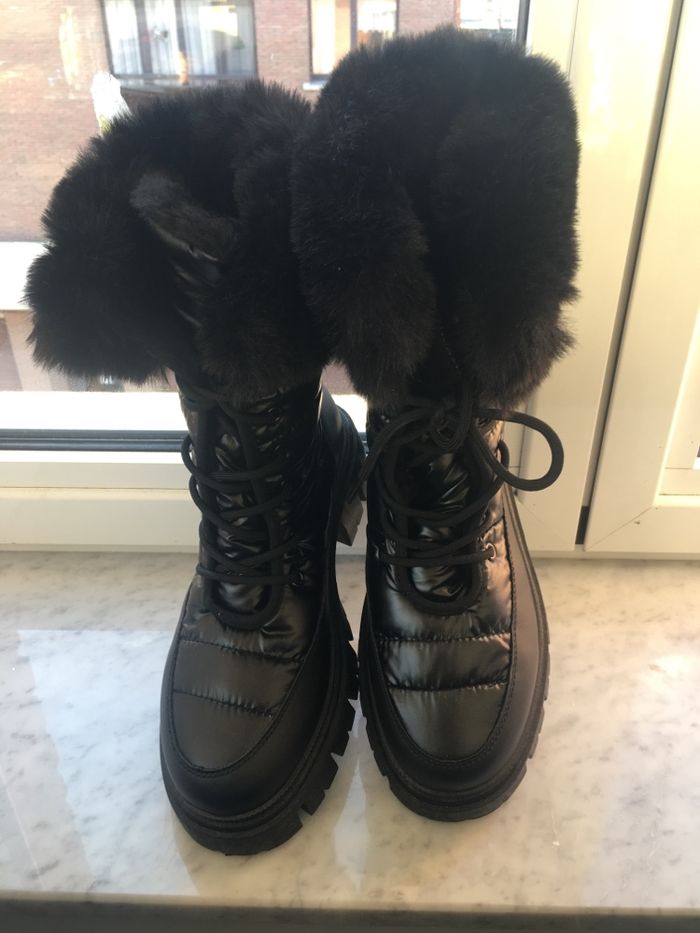 Bottines fourrées 39 noir - photo numéro 8