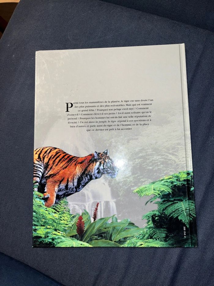 Livre pour enfants sur les animaux le tigre - photo numéro 2