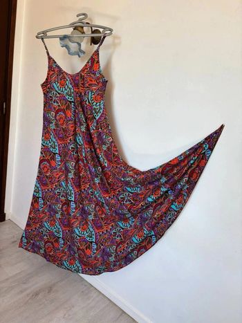 Robe longue style bohème femme