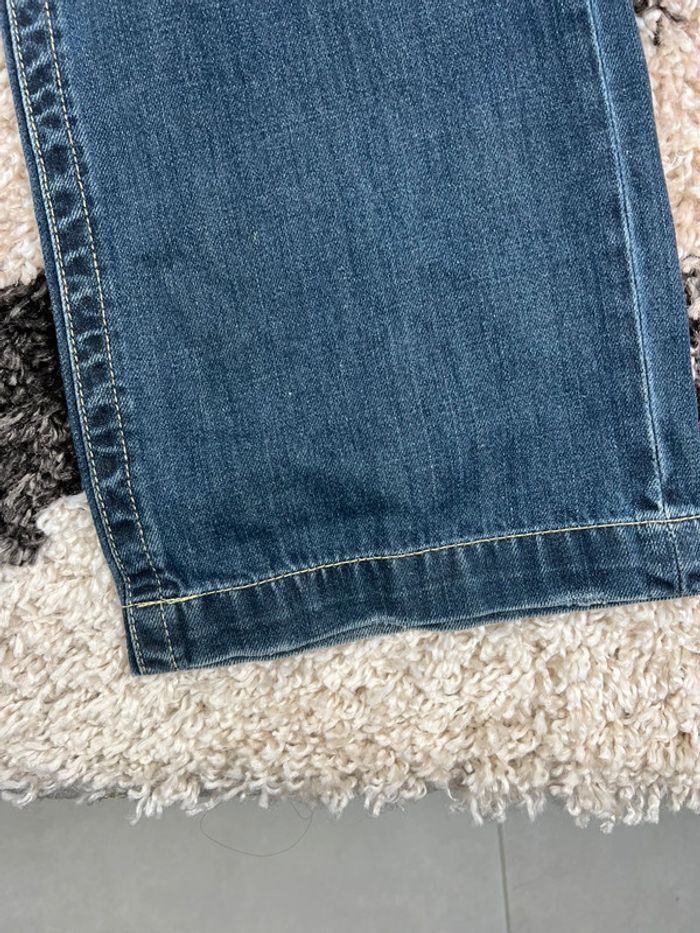 Jean large Y2k opium avec poches en cuir taille 33 bleu marine Denim jean japonais - photo numéro 10