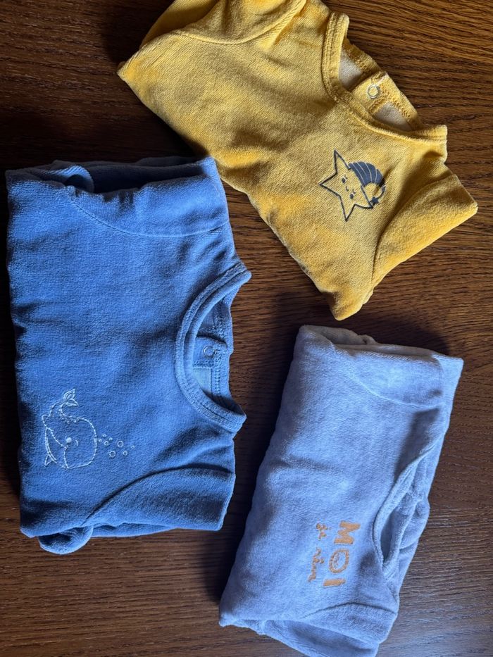 Lot de 3 pyjama mixte