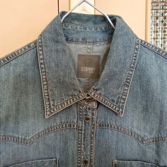 Chemise jean Esprit - photo numéro 2