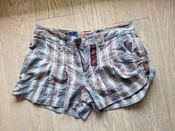Mini short à rayures