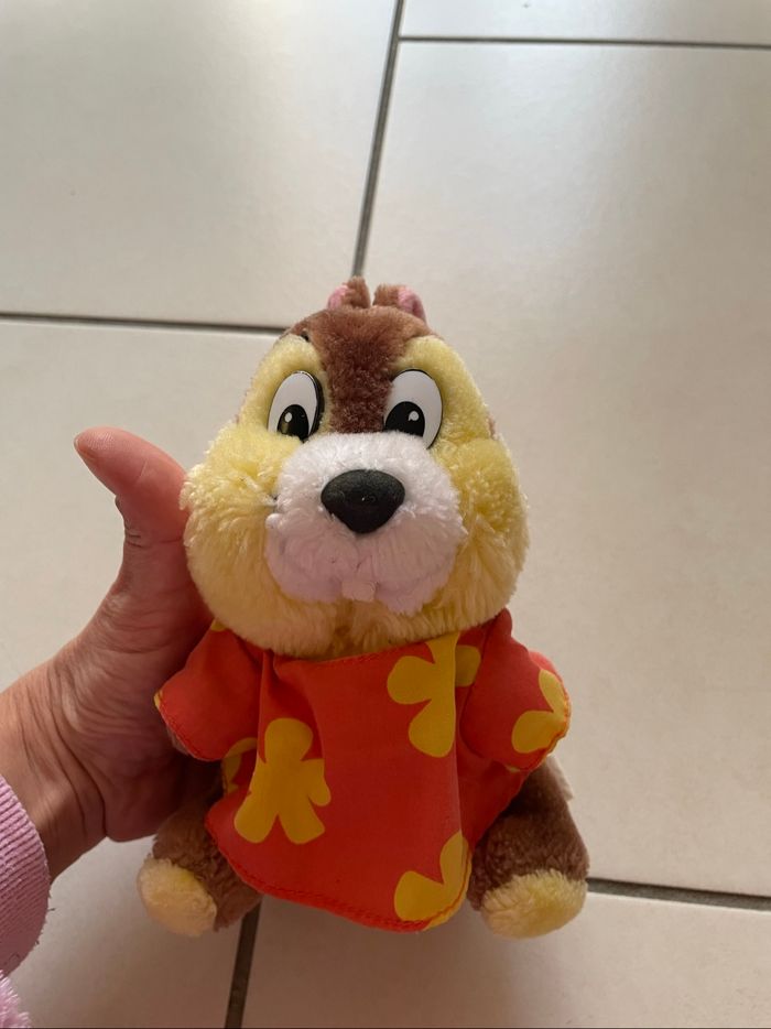 Peluche vintage Disney tic et tac