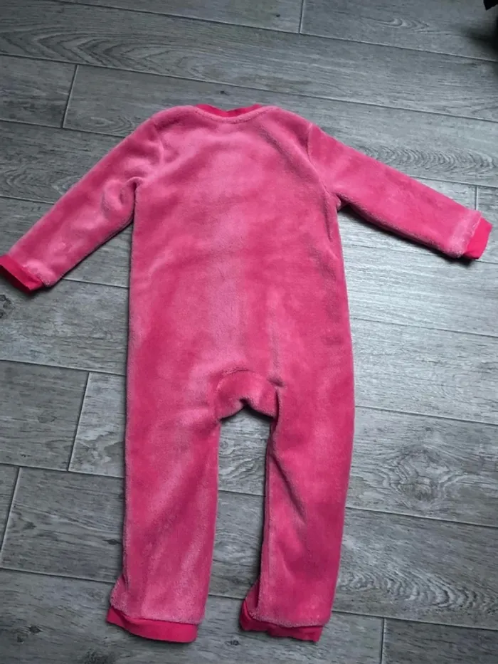 Combinaison sur pyjama rose 3 ans Orchestra - photo numéro 4