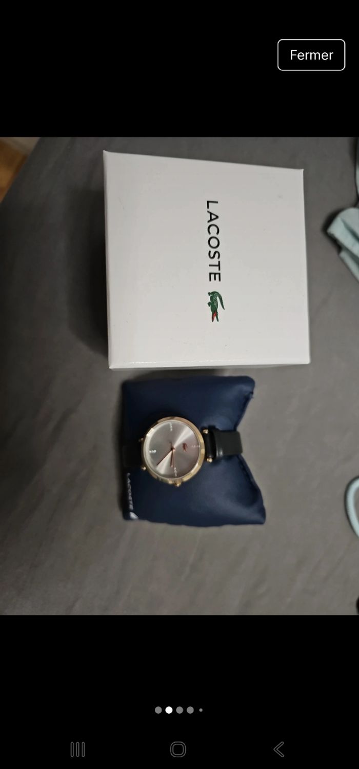 Montre lacoste femme - photo numéro 3
