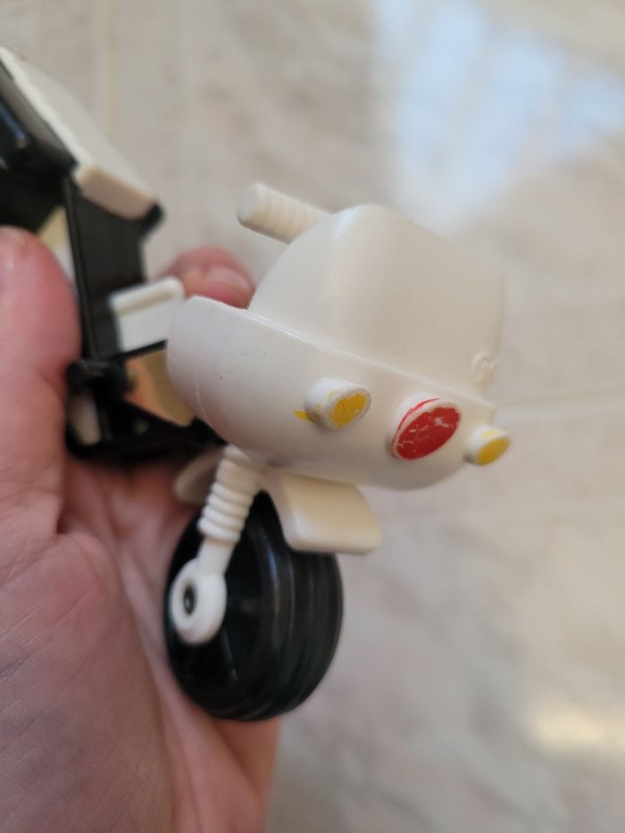 Moto police fisher price vintage husky helpers - photo numéro 9