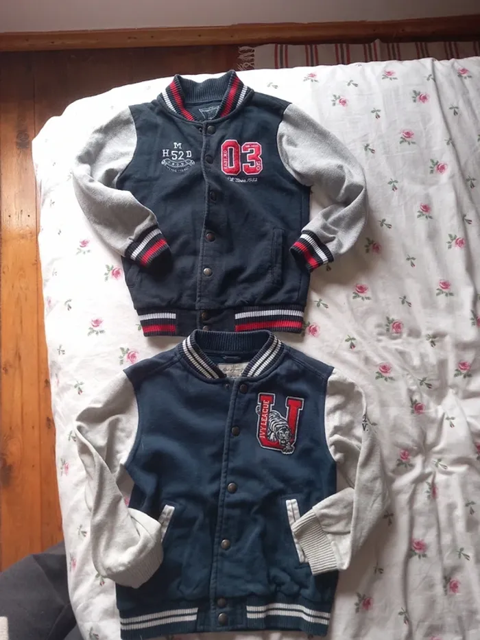 Veste blouson base-ball américain